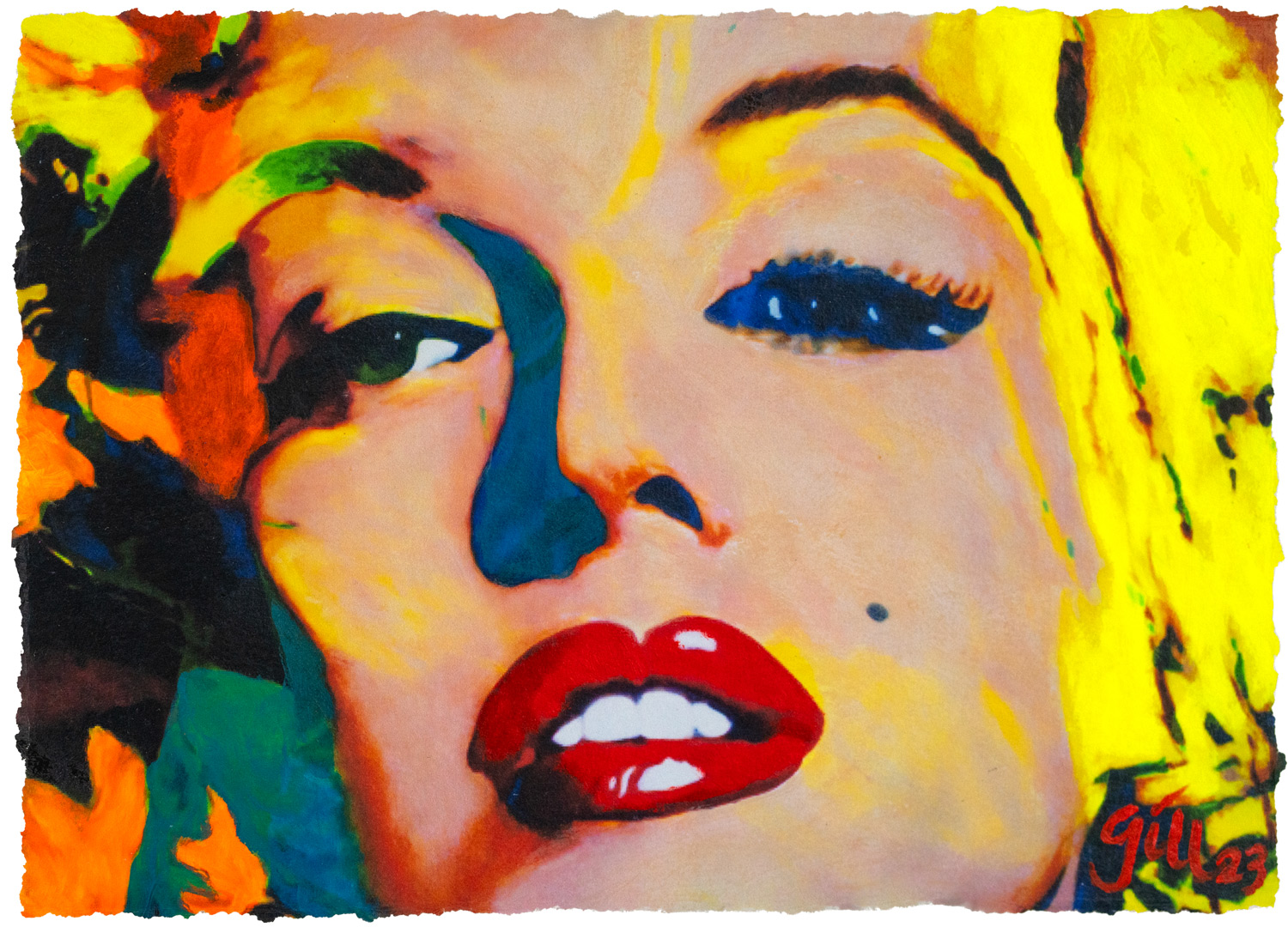Marilyn - Study for Painting